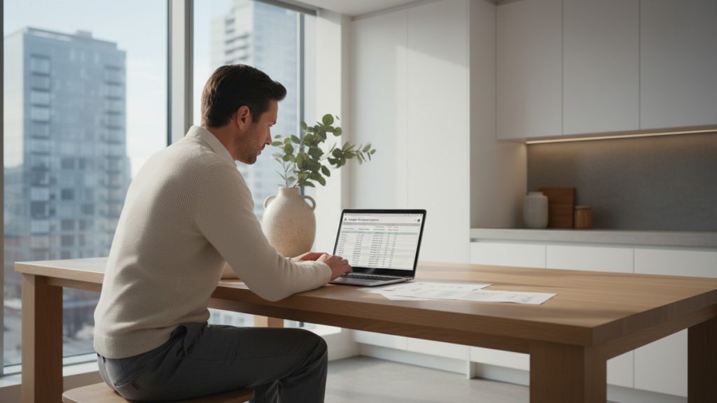 Person comparing mortgage options with a broker versus a bank in British Columbia